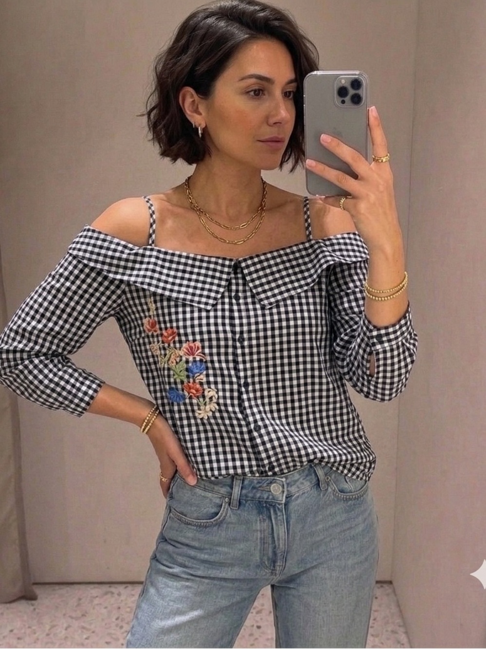 Cotton ON Off the Shoulder Shirt